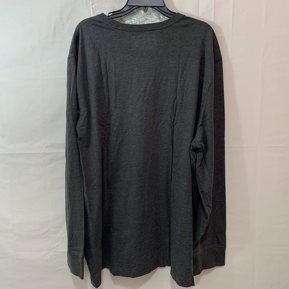 Eddie Bauer Legend Wash Pro Long Sleeve T-Shirt in Dark Charcoal Size XXXL - Picture 5 of 5